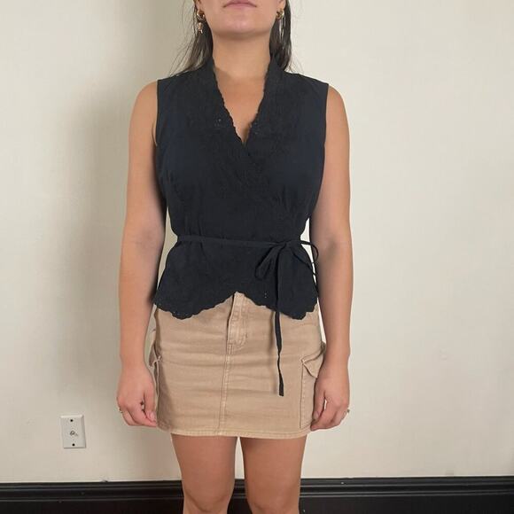 Pauw Cute Lace Wrap Shirt - Picture 1 of 4